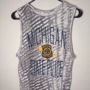 Under armour Women's Michigan State Police Logo Tank Top Size L